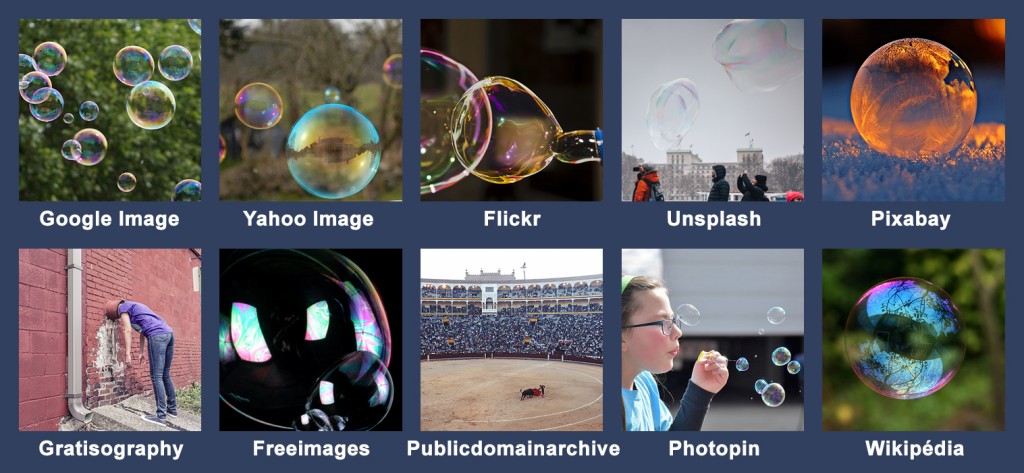 Redaction Web SEO - images gratuites bubbles